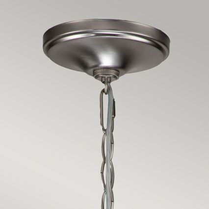 Kichler - Lustre com corrente CAPITOL HILL 6xE14/40W/230V cromo mate