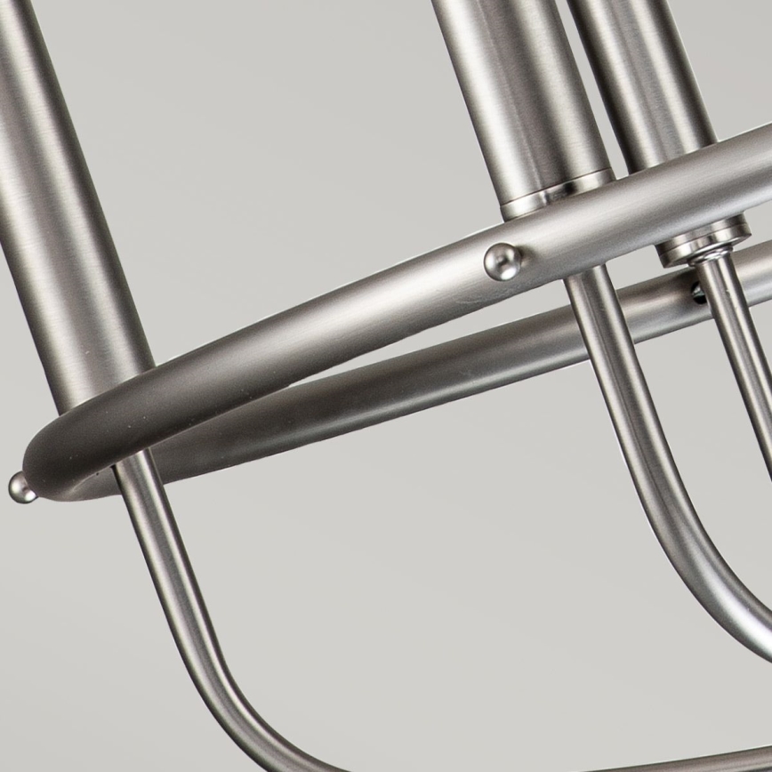 Kichler - Lustre com corrente CAPITOL HILL 6xE14/40W/230V cromo mate