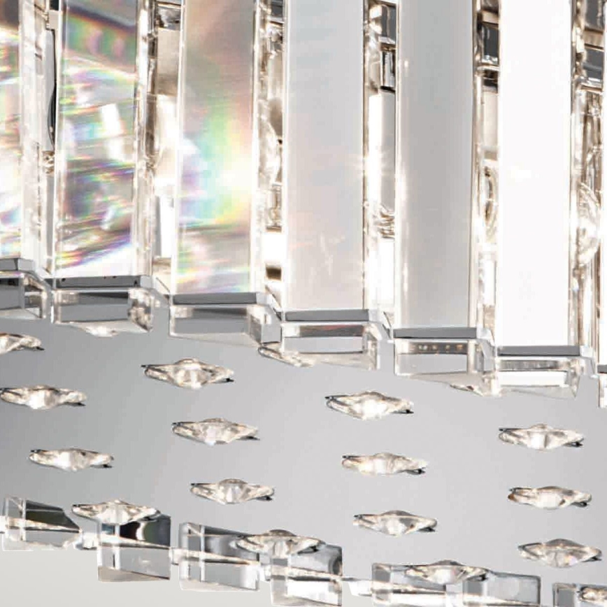 Kichler - Candeeiro suspenso para casa de banho LED CRYSTAL SKYE 12xG9/3W/230V IP44