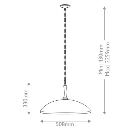 Kichler - Candeeiro suspenso DELAROSA 1xE27/60W/230V preto/latão