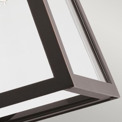 Kichler - Iluminação de parede exterior DELISON 1xE27/60W/230V IP44