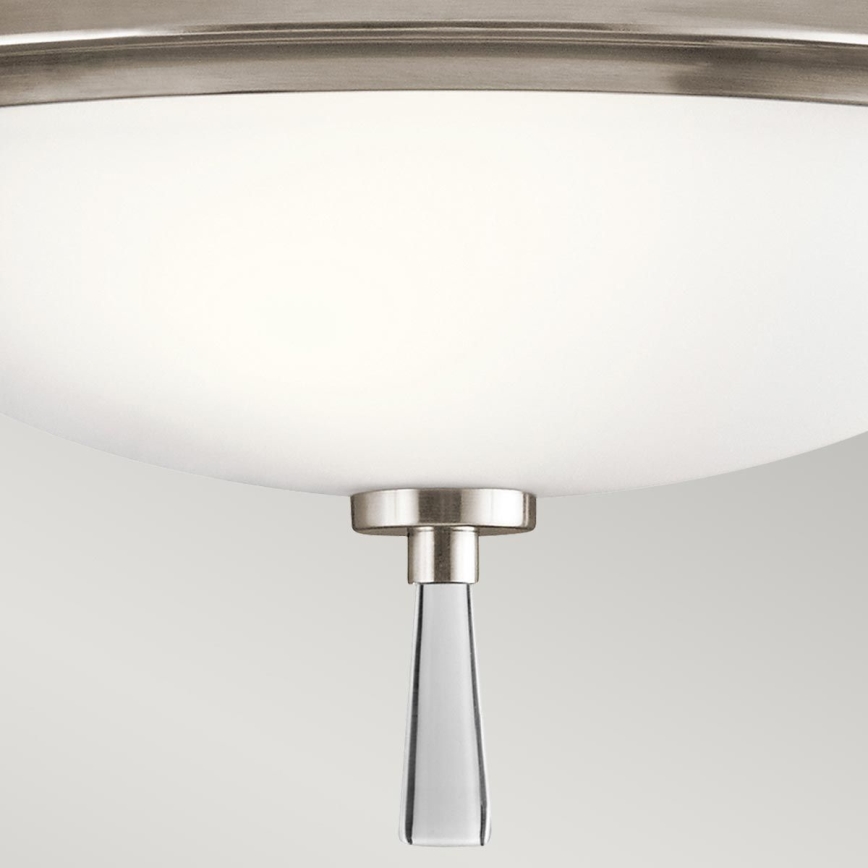 Kichler - Candeeiro integrado DREYFUS 3xE27/60W/230V cromado mate