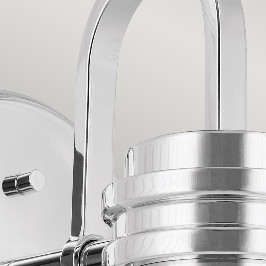 Kichler - Candeeiro de parede LED para casa de banho FARUM 1xG9/3W/230V IP44 cromado brilhante