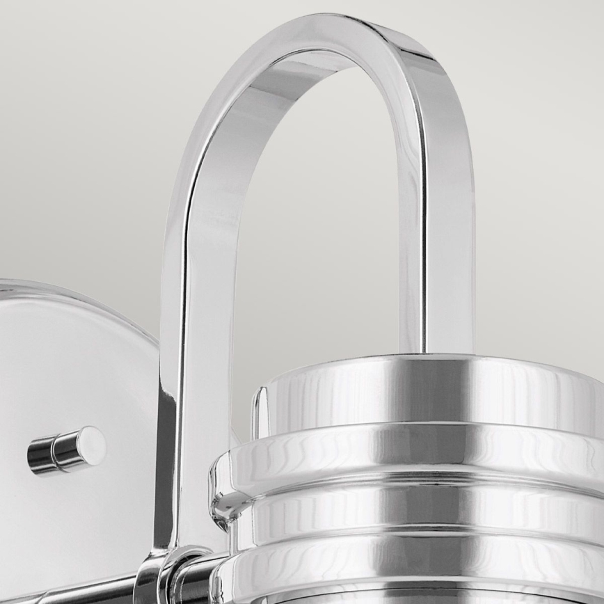 Kichler - Candeeiro de parede LED para casa de banho FARUM 1xG9/3W/230V IP44 cromado brilhante