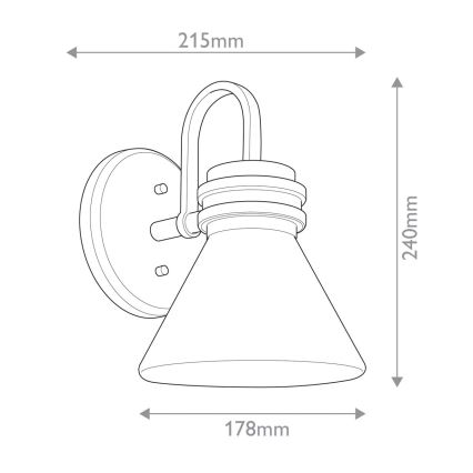 Kichler - Candeeiro de parede LED para casa de banho FARUM 1xG9/3W/230V IP44 cromado brilhante