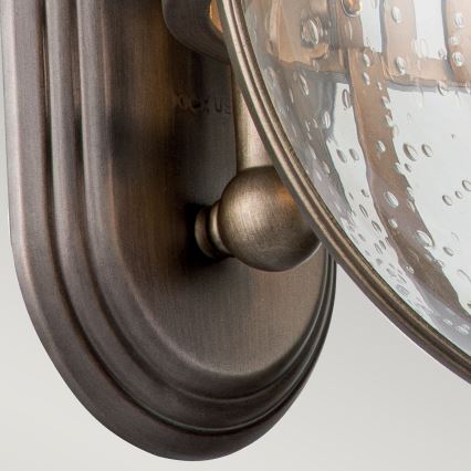 Kichler - Arandela exterior HALLERON 3xE14/40W/230V IP44