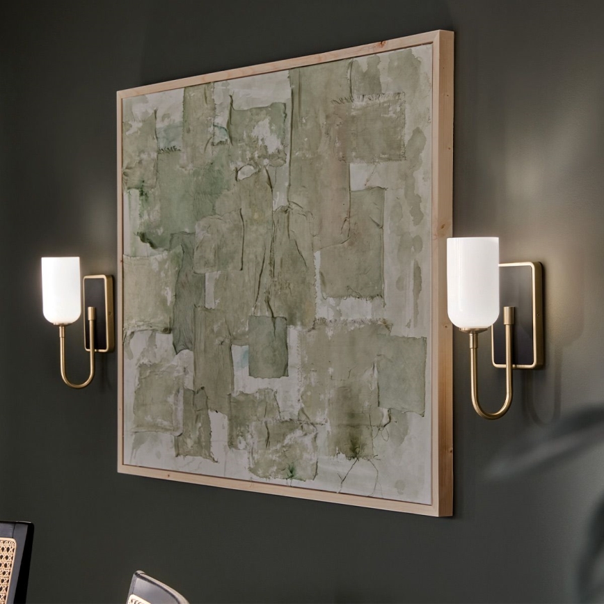 Kichler - Candeeiro LED para casa de banho SOLIA 1xG9/3W/230V IP44, dourado