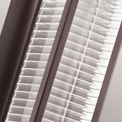 Kichler - Luminária de parede LED exterior SOREL 1xGU10/7W/230V IP44 castanha