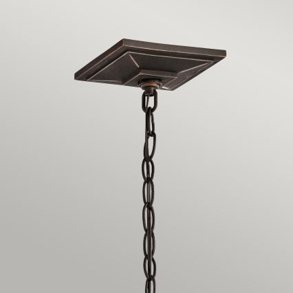 Kichler - Candeeiro suspenso exterior SOUTH HOPE 1xE14/60W/230V IP44