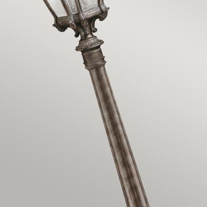 Kichler - Luminária exterior TOURNAI 1xE27/60W/230V IP44 bronze