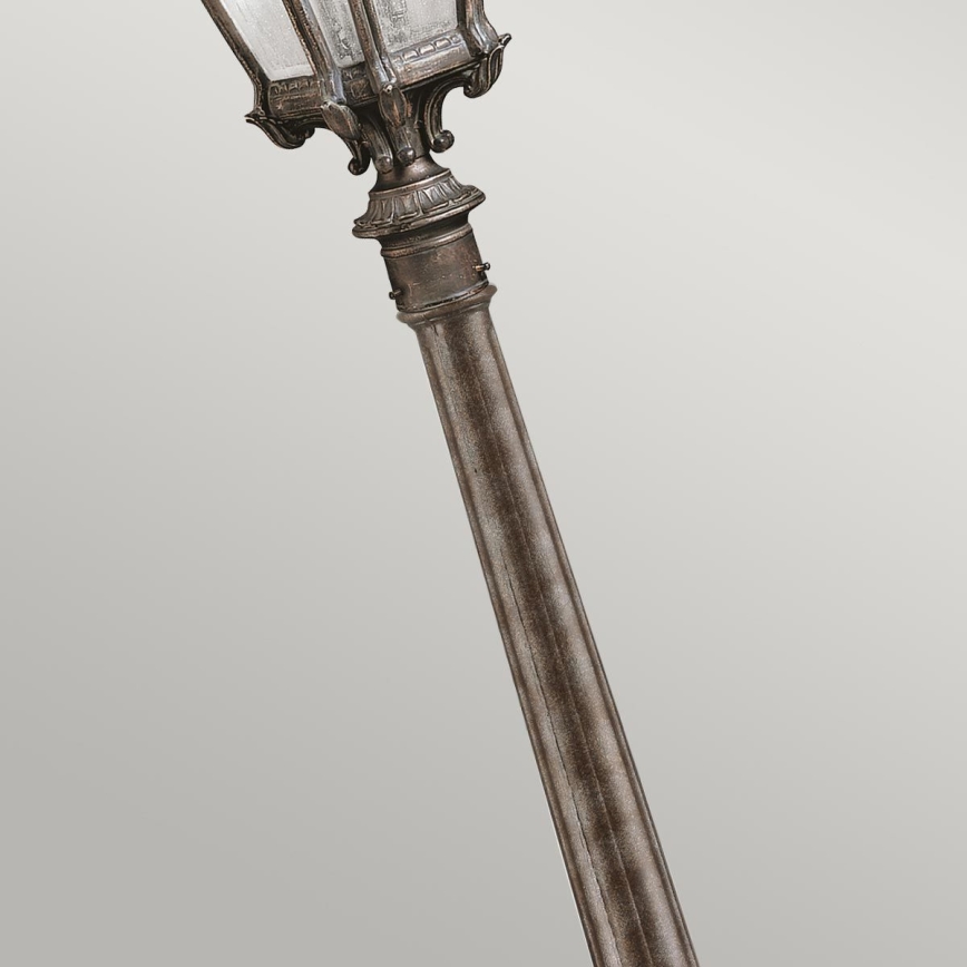 Kichler - Luminária exterior TOURNAI 1xE27/60W/230V IP44 bronze