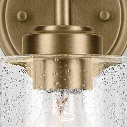 Kichler - Candeeiro de parede WINSLOW 1xE27/60W/230V latão