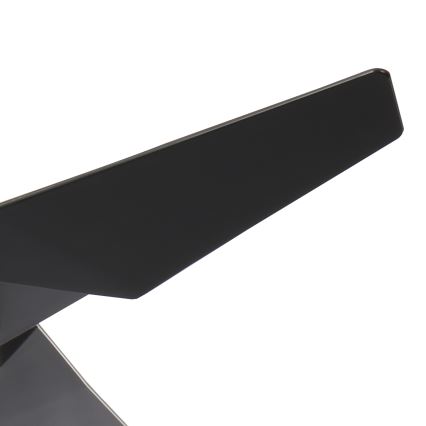 Kichler - Ventilador de teto LED dimmerizável JADE LED/18W/230V preto + comando à distância