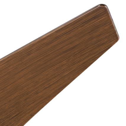 Kichler - Ventilador de teto LED dimmerizável JADE LED/18W/230V marrom + controlo remoto