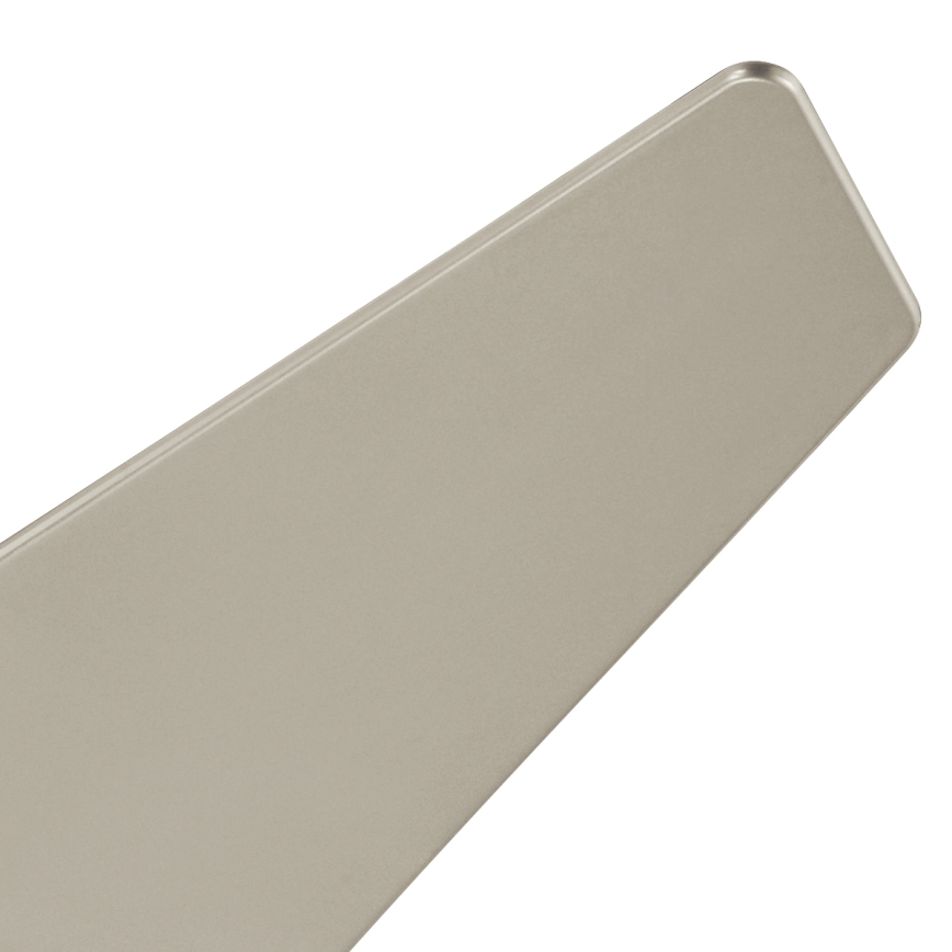 Kichler - Ventilador de teto LED dimmerizável JADE LED/18W/230V prata + controlo remoto