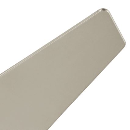 Kichler - Ventilador de teto LED dimmerizável JADE LED/18W/230V prata + controlo remoto