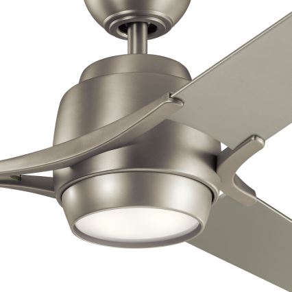 Kichler - Ventilador de teto LED dimmerizável ZEUS LED/10W/230V + controlo remoto