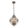 Kichler - Lustre de exterior em corrente HALLERON 3xE14/40W/230V IP44