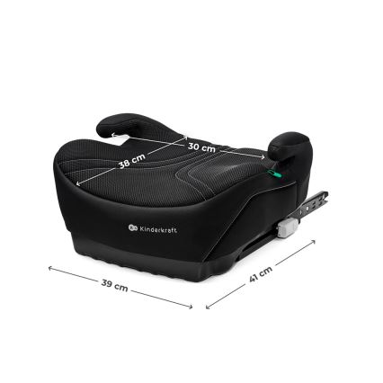 KINDERKRAFT - Assento elevatório para automóvel I-BOOST 2 PRO i-Size 125–150 cm preto