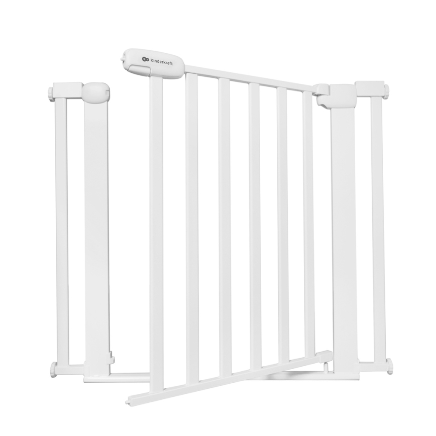 KINDERKRAFT - Barreira de segurança LOCK&GO 75-103 cm branco