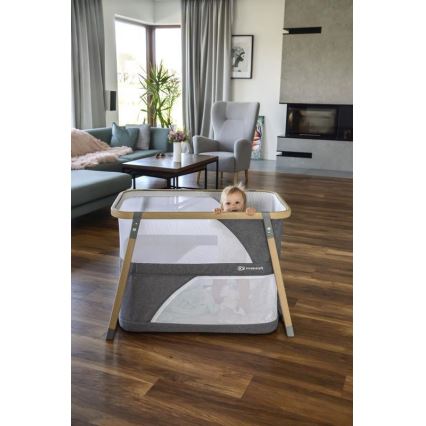 KINDERKRAFT - Berço de viagem 4em1 SOFI cinzento