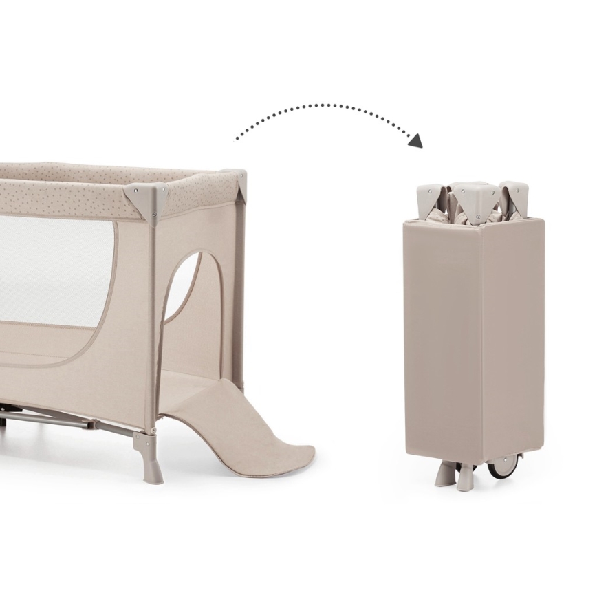 KINDERKRAFT - Berço de viagem JOY 2 bege