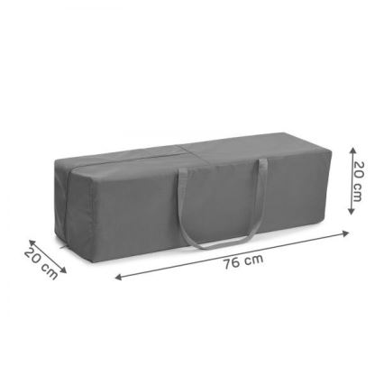 KINDERKRAFT - Berço de viagem JOY cinza-rosa