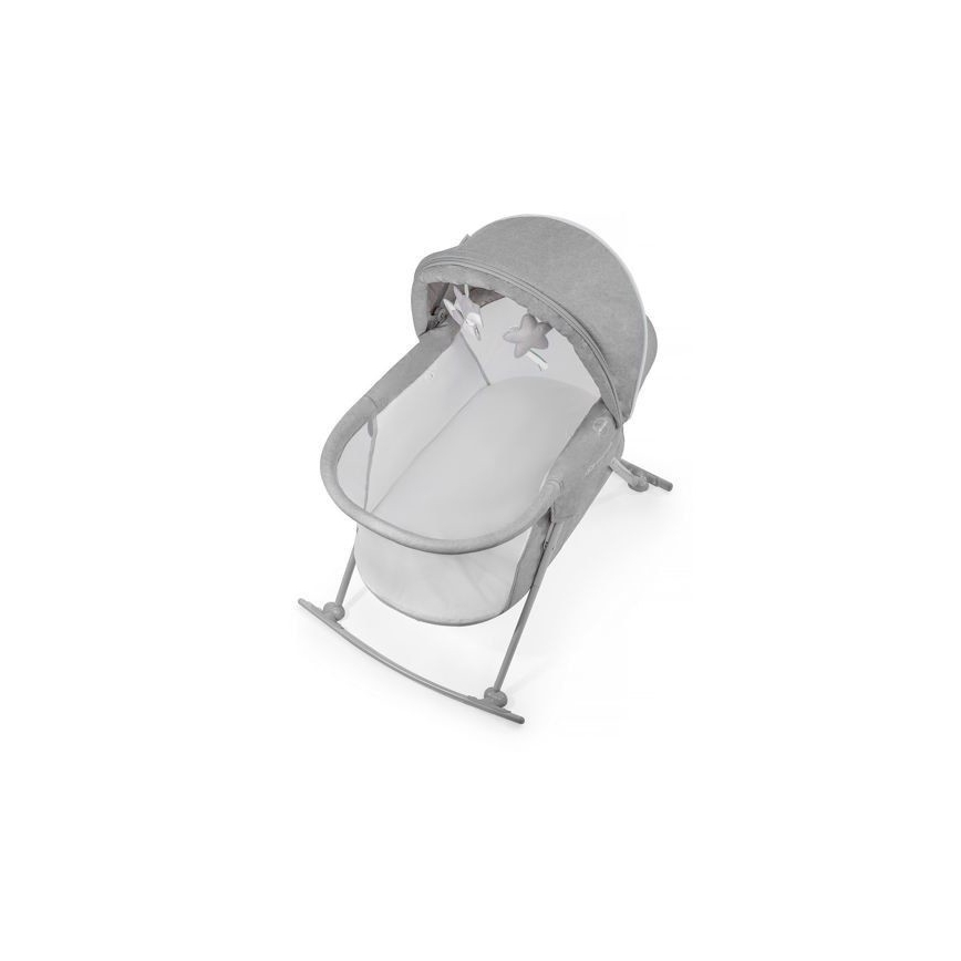 KINDERKRAFT - Berço infantil 3 em 1 LOVI cinza