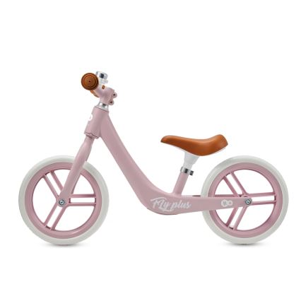 KINDERKRAFT - Bicicleta de empurrar FLY PLUS Powder rosa