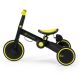 KINDERKRAFT - Bicicleta de empurrar para criança 3em1 4TRIKE amarelo/preto