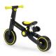 KINDERKRAFT - Bicicleta de empurrar para criança 3em1 4TRIKE amarelo/preto