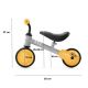 KINDERKRAFT - Bicicleta de empurrar para criança MINI CUTIE turquesa