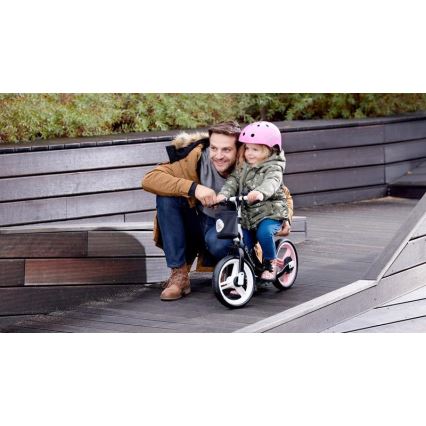 KINDERKRAFT - Bicicleta de empurrar SPACE preto/laranja