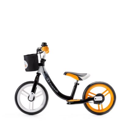 KINDERKRAFT - Bicicleta de empurrar SPACE preto/laranja