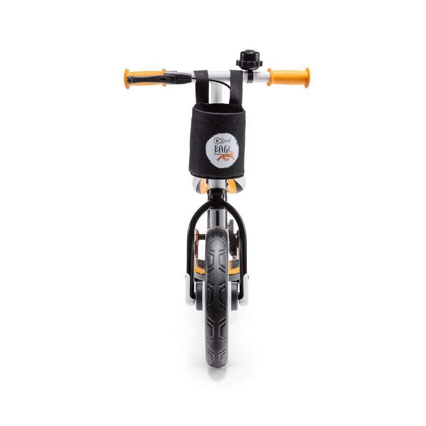 KINDERKRAFT - Bicicleta de empurrar SPACE preto/laranja