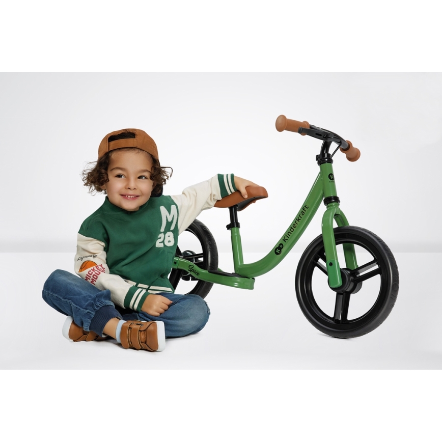 KINDERKRAFT - Bicicleta de empurrar SPACE verde