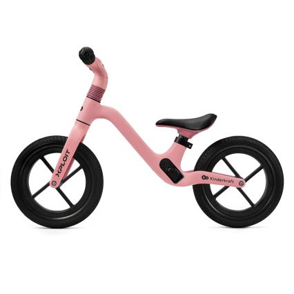 KINDERKRAFT - Bicicleta de empurrar XPLOIT Bubblegum rosa