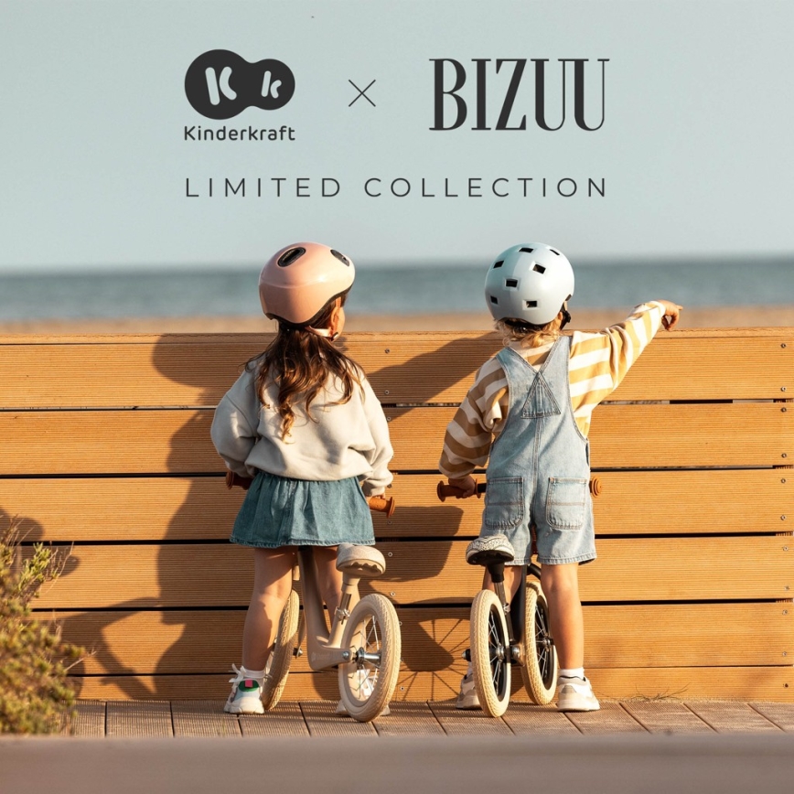 KINDERKRAFT - Bicicleta de equilíbrio RAPID 2 Dune Whisper Bizuu