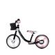 KINDERKRAFT - Bicicleta de passeio SPACE preta/rosa