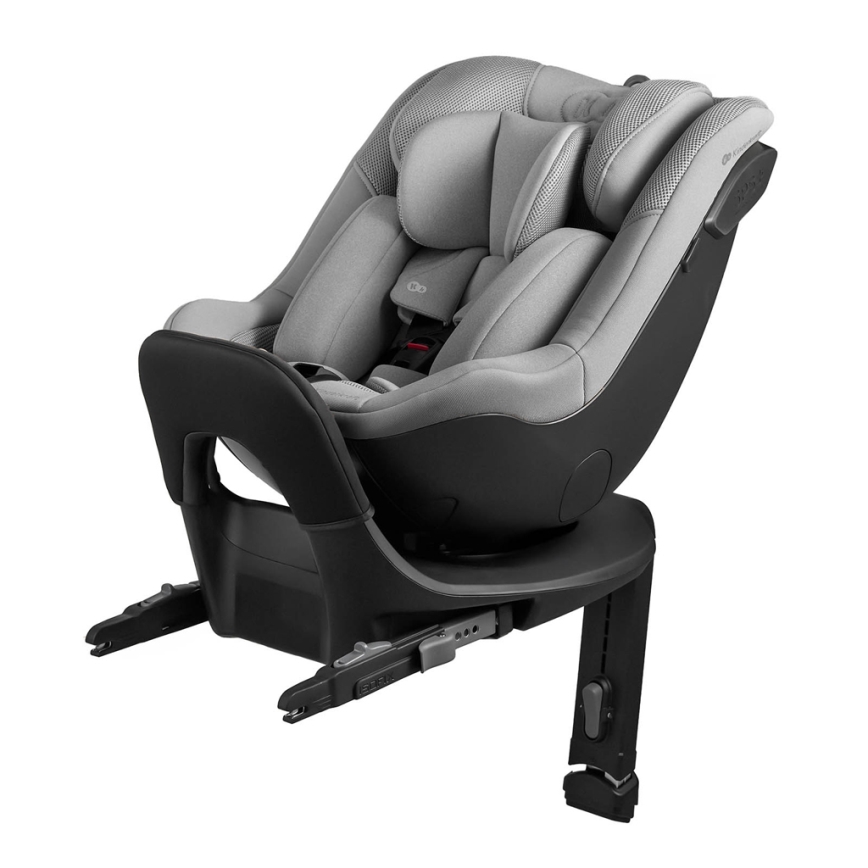 KINDERKRAFT - Cadeira auto com base giratória I-GUARD i-Size 40-105 cm cinzenta