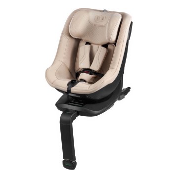KINDERKRAFT - Cadeira auto com base giratória I-GUARD PRO i-Size 61-105 cm bege