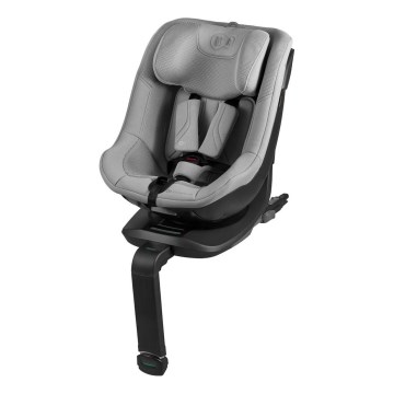 KINDERKRAFT - Cadeira auto com base giratória I-GUARD PRO i-Size 61-105 cm cinzenta