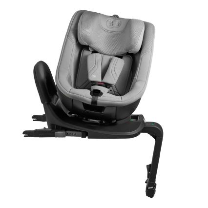 KINDERKRAFT - Cadeira auto com base giratória I-GUARD PRO i-Size 61-105 cm cinzenta