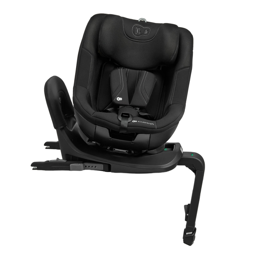 KINDERKRAFT - Cadeira auto com base giratória I-GUARD PRO i-Size 61-105 cm preta
