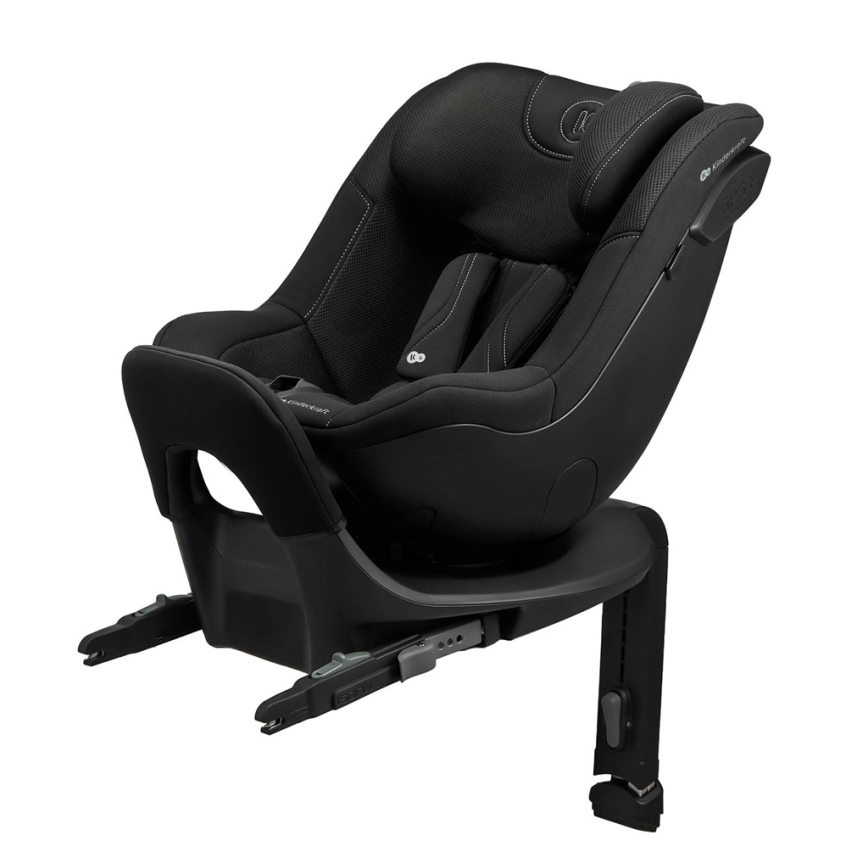KINDERKRAFT - Cadeira auto com base giratória I-GUARD PRO i-Size 61-105 cm preta