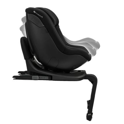 KINDERKRAFT - Cadeira auto com base giratória I-GUARD PRO i-Size 61-105 cm preta
