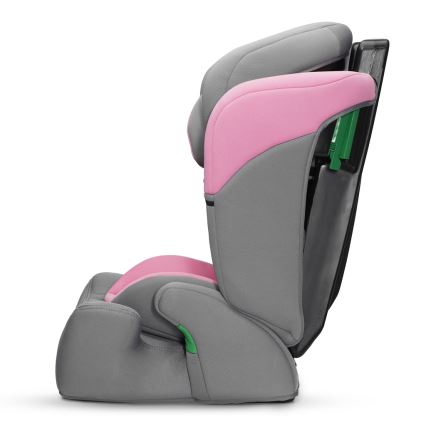 KINDERKRAFT - Cadeira auto COMFORT UP i-Tamanho (76-150 cm) cinzento/rosa