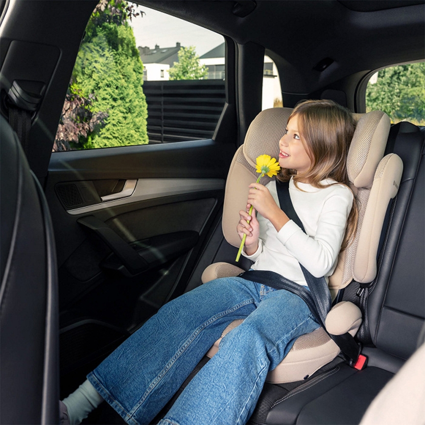 KINDERKRAFT - Cadeira auto dobrável XPAND 2 PRO 100-150 cm bege