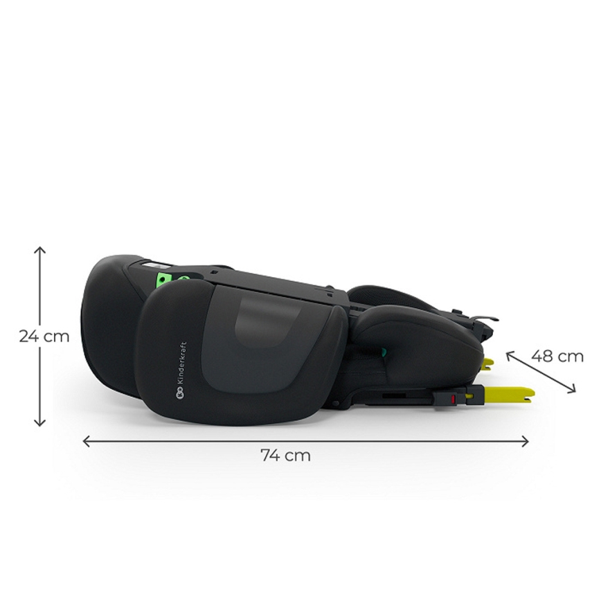 KINDERKRAFT - Cadeira auto dobrável XPAND 2 PRO 100-150 cm bege