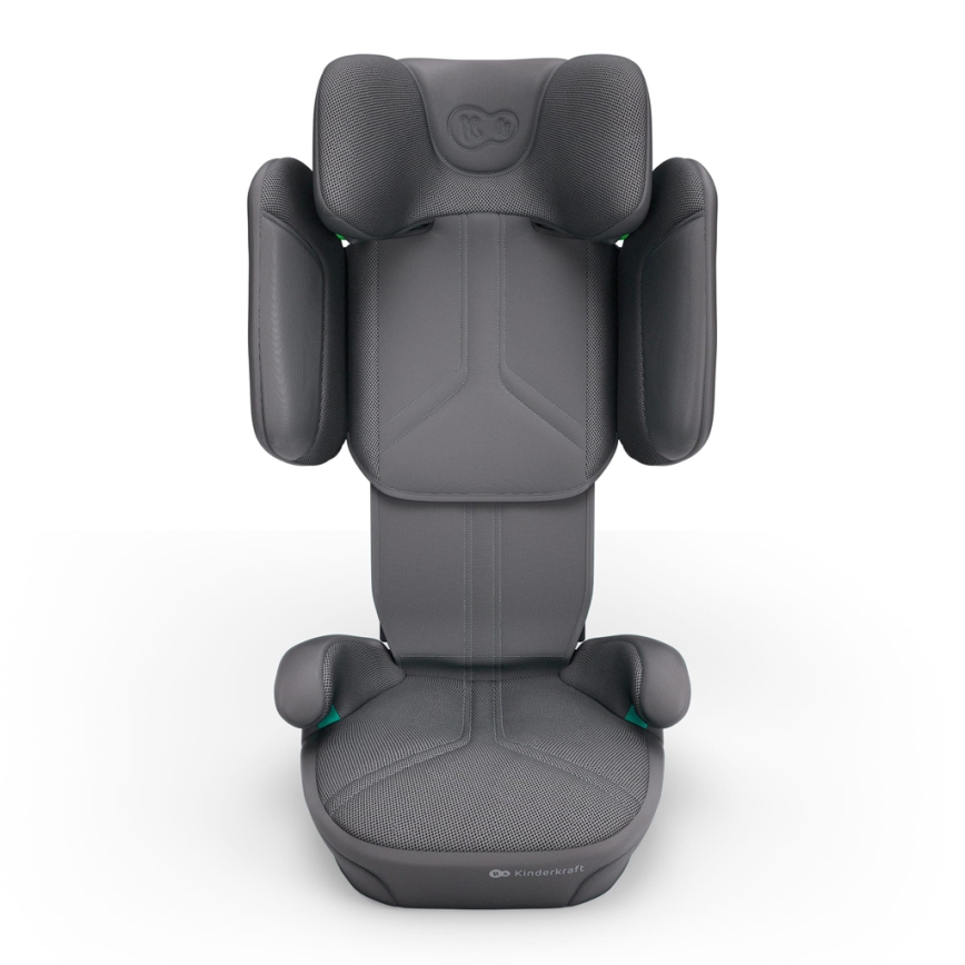KINDERKRAFT - Cadeira auto dobrável XPAND 2 PRO 100-150 cm cinzenta